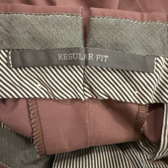 Ermenegildo Zegna Pants Mens 48R 32x32 Premium Trousers Stretch 100% Cotton - Picture 11 of 13